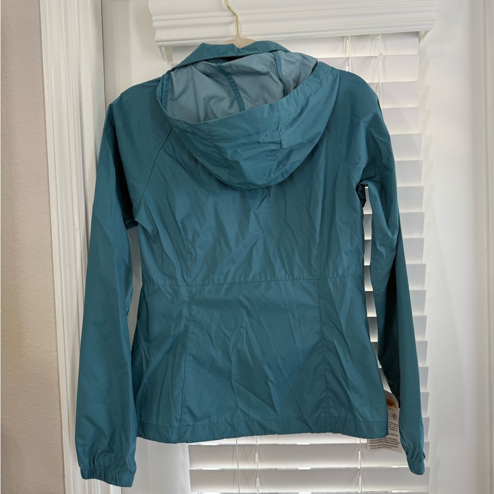 Columbia Women's Teal Windbreaker Rain Jacket - Picture 5 of 6